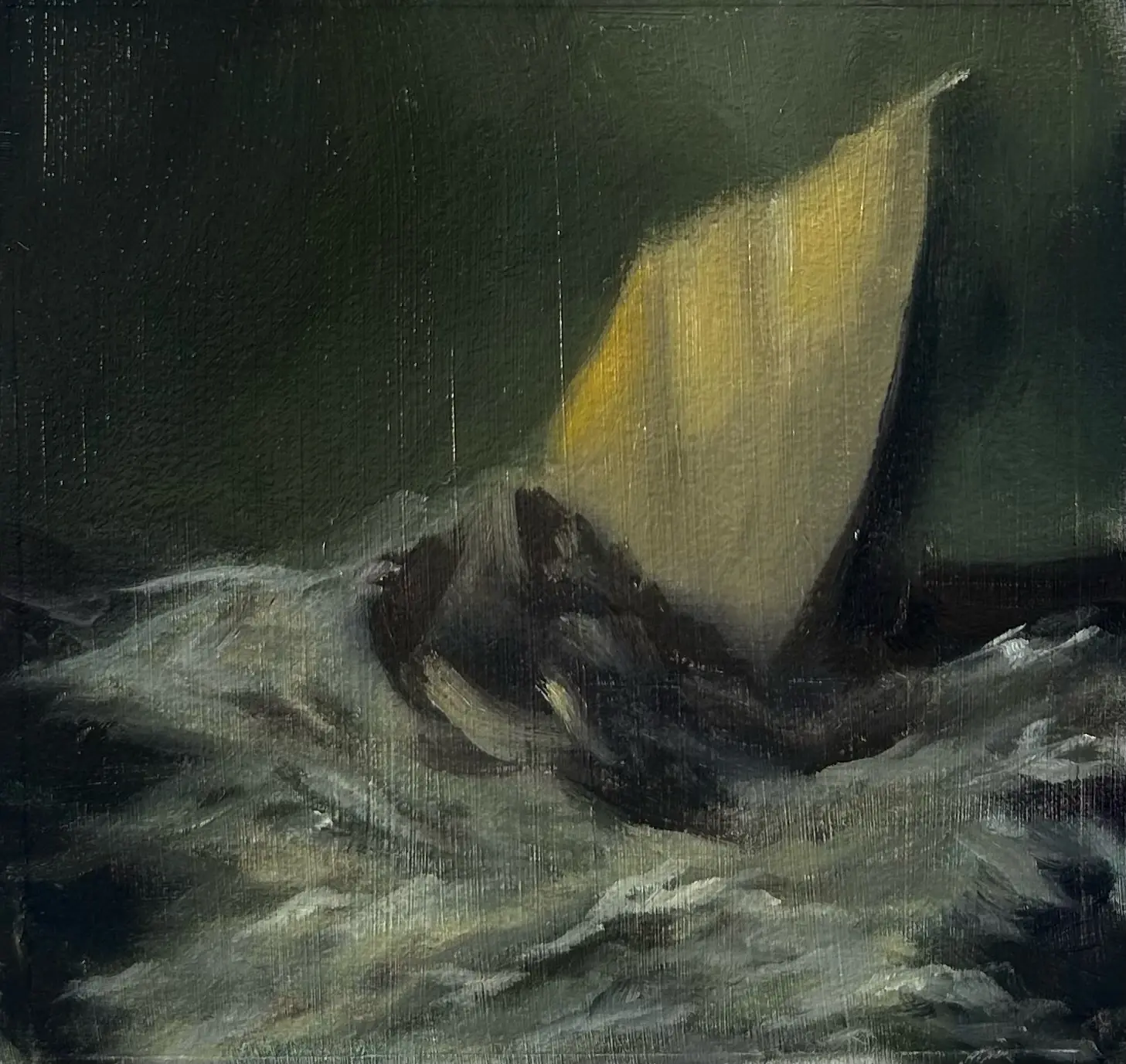 Storm Light at Sea