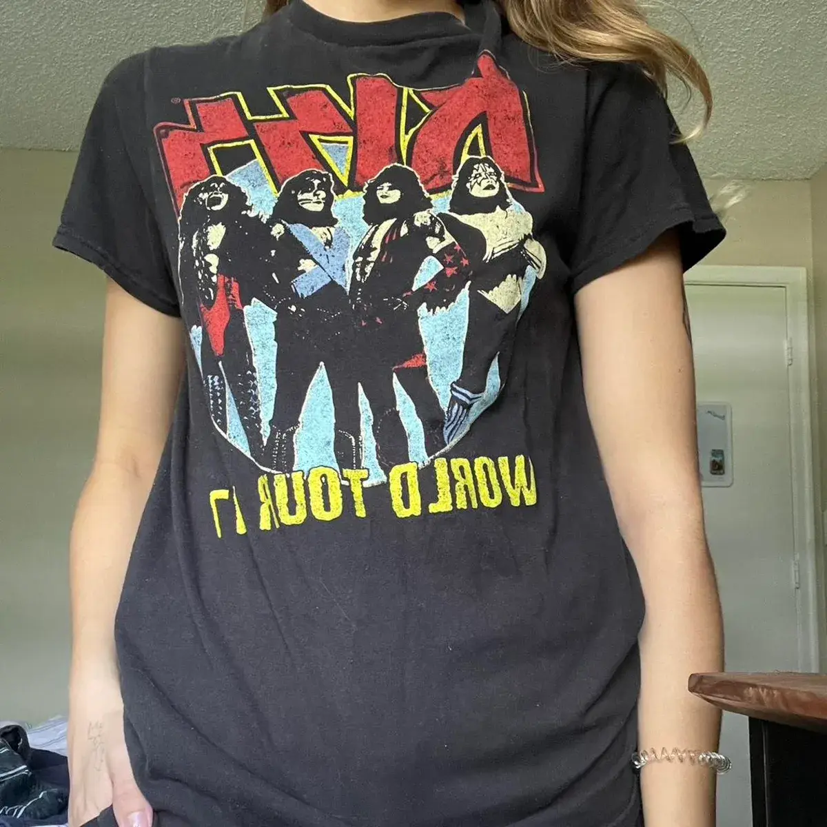 KISS Graphic T-Shirt listed by Kailey on Depop