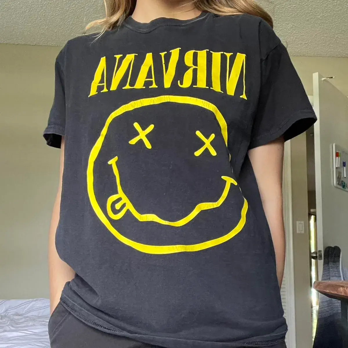 Nirvana Graphic T-Shirt listed by Kailey on Depop